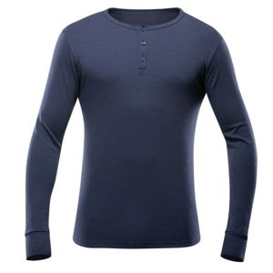Pánské triko Devold Nature Man Button Shirt GO 148 247 A 284A XL